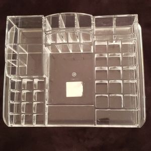 Makeup organizer tray